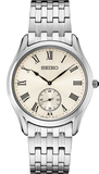 Mens Stainless Steel Essentials Quartz Watch with Ivory Dial