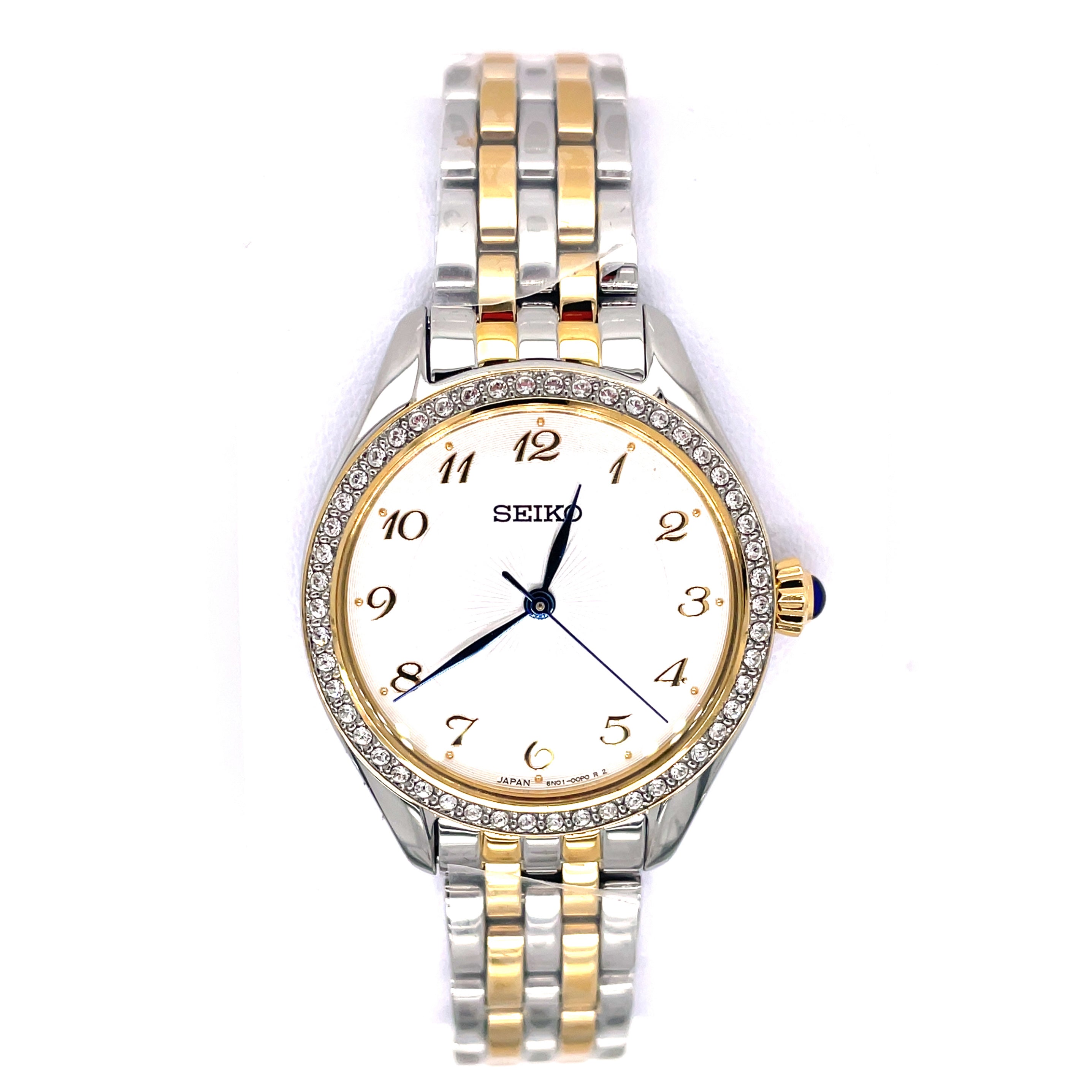 Stainless Steel Ladies Two Tone Watch
