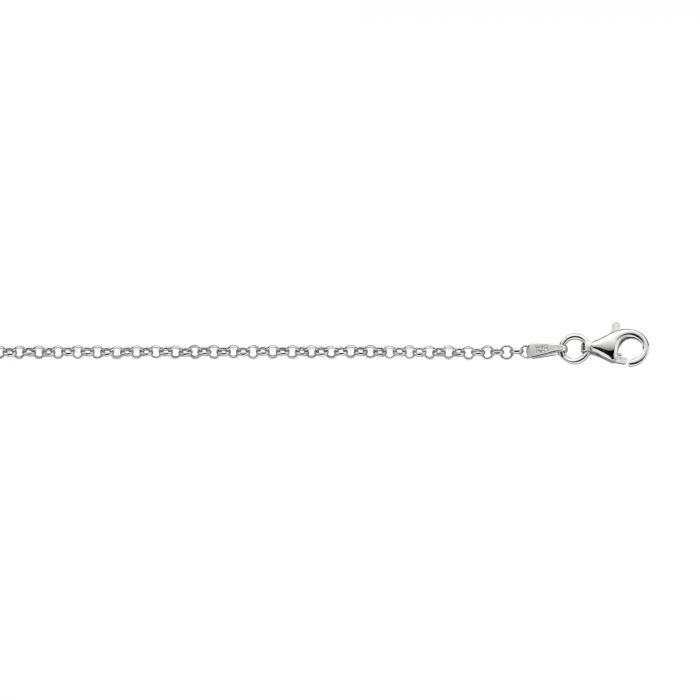 Sterling Silver (2.0mm) Rolo Chain, 24"