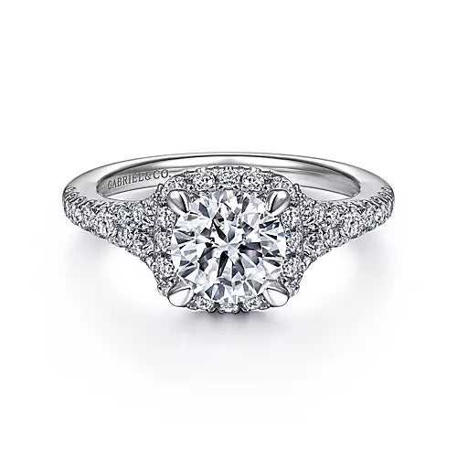 14KW Semi-Mount Diamond Engagement Ring w/ 0.67 ctw, Size 6.5