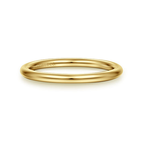 14K Yellow Gold Matching Wedding Band
