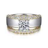 14KW/Y Diamond Engagement Semi-Mount Ring, .06 CTW