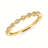 Yellow Gold Diamond Fashion Ring