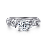 14K White Gold 1.90Carat TW "CZ" Engagement Ring