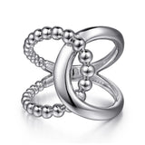 Sterling Silver Bujukan Interlocking Ring