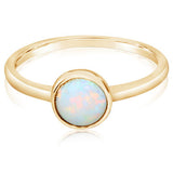 14KY Australian Opal Ring