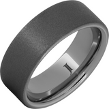 Rugged Tungsten Carbide Flat Sandblast Ring