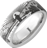 Serinium Sunrise Fly Fisherman Ring Size
