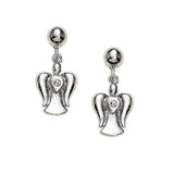 Sterling Silver Angel Earrings