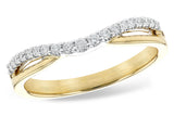 14K Yellow Gold Diamond Ring Enhancer, 0.17Carat TW