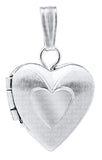 Sterling Silver Heart Locket