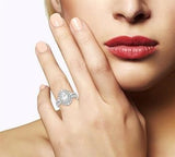 14KW Diamond Semi-Mount Ring w/ 0.85 CTW, Size 7