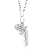 Diamond Dolphin Pendant