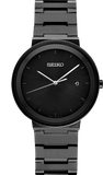 Men's Black Stainless Steel Watch