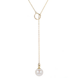 14KY FW "AA" Pearl Necklace 18"