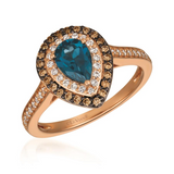Colored Stone Rings-Women's