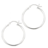 Sterling Silver Hoop Earrings