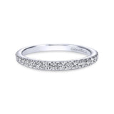 14KW Diamond Anniversary Band, .34 CTW