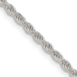 Sterling Silver Rope Chain  24