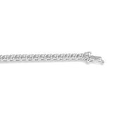 14KW Diamond Tulip Tennis Bracelet w/ 1.00 CTW