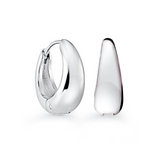 Silver Alternative Metal Earrings