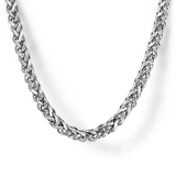 Men's Sterling Silver Wheat Chain 24