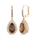 Colored Stone Earrings