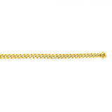 10K Yellow Gold Miami Cuban with Box Clasp Chain, 22"