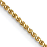 10K Yellow Gold (1mm) Spiga Chain, 22"