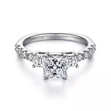 14KW Diamond Semi-Mount Engagement Ring w/ 0.51 ctw