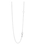 14K White Gold (1.1mm) Cable Chain, 18