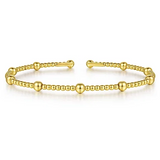 14K Gabriel-Yellow Gold Bujukan Split Bangle