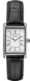 Lady's Stainless Steel Essentials Quartz Watch with White Dial
