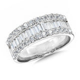 14KW Baguette Diamond Anniversary Band w/ 1.50 ctw