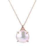 14K Yellow Coin Pendant w/ 18"