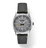 Men's Stainless Steel Quartz Watch with Gray Dial