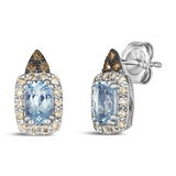 Colored Stone Earrings