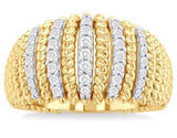 Yellow Gold Diamond Fashion Ring