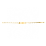 Children's 14K Yellow Gold ID Bracelet