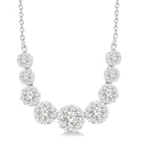 14K White Gold Diamond 