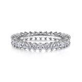 14KW Diamond Eternity Band, 1.37 CTW