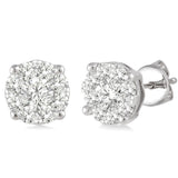 14KW "Lovebright" Diamond Studs w/ 0.50 ctw