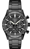 Men's Quartz Chronograph- Black Dial Watch