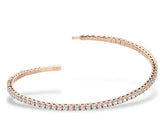 Yellow Gold Diamond Flexi Bangle