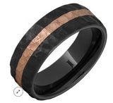 THOR – BLACK DIAMOND CERAMIC  WITH 14K GOLD INLAY