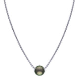 Sterling Silver Tahitian Pearl Pendant