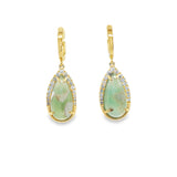 14K Honey Gold™ Le Vian® Peacock Aquaprase™ & Nude Diamonds™ Earrings