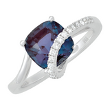 L G Colored Stone Rings-Women's