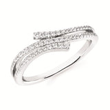 White Gold Diamond Fashion Ring