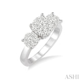 14KW Diamond "LoveBright" Ring w/ 0.50 CTW, Size 7